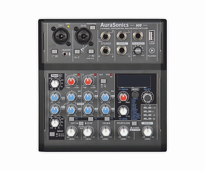 AuraSonics K4 компактный микшерный пульт в Забайкальске