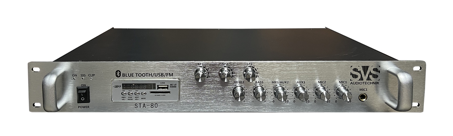 SVS Audiotechnik STA-80 Микшер-усилитель для систем Public Address в Забайкальске