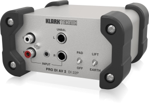 Klark Teknik DI 22P пассивный стерео директ-бокс в Забайкальске