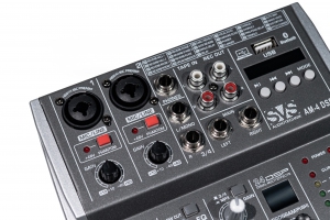 SVS Audiotechnik mixers AM-4 DSP Аналоговый микшерный пульт, 4-канала в Забайкальске